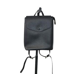 Mia & Luca Zip Top Small Backpack, Vinyl, Faux Leather